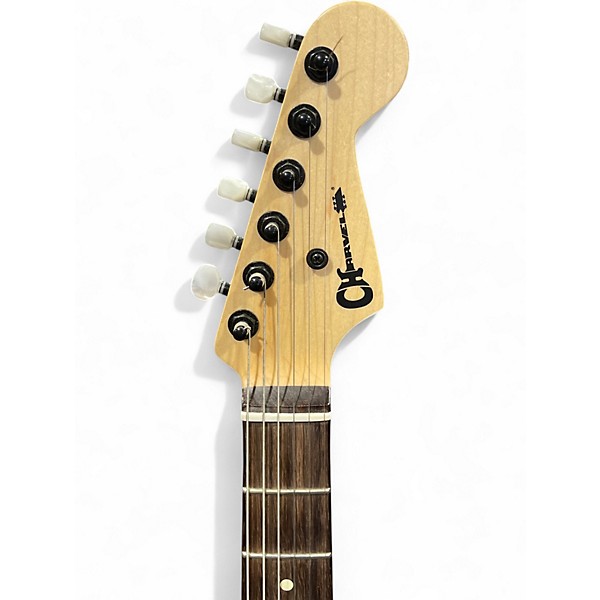 Used Charvel Jake E Lee Signature Pearl White Solid Body Electric Guitar