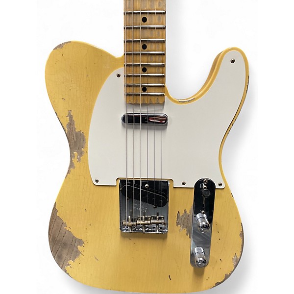 Used 2025 Fender Custom Shop 1953 Telecaster Heavy Relic Blonde Solid Body Electric Guitar