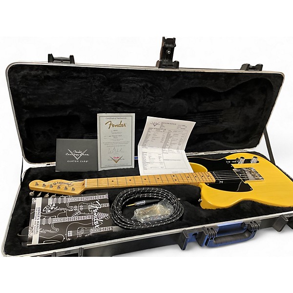 Used 2011 Fender Custom Shop 1951 Nocaster NOS Butterscotch Blonde Solid Body Electric Guitar