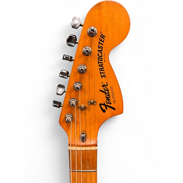 Vintage 1977 Fender STRATOCASTER Natural Solid Body Electric Guitar