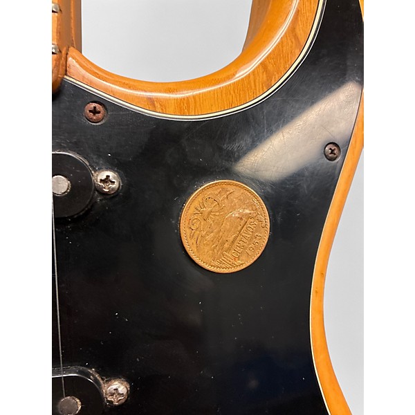 Vintage 1977 Fender STRATOCASTER Natural Solid Body Electric Guitar