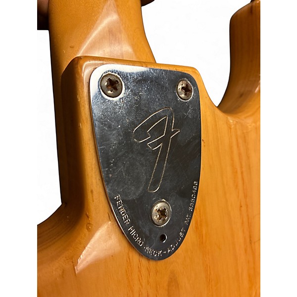 Vintage 1977 Fender STRATOCASTER Natural Solid Body Electric Guitar