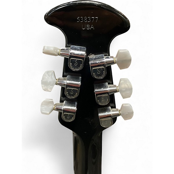 Vintage 1980s Ovation 1867 Legend Black Acoustic Electric Guitar