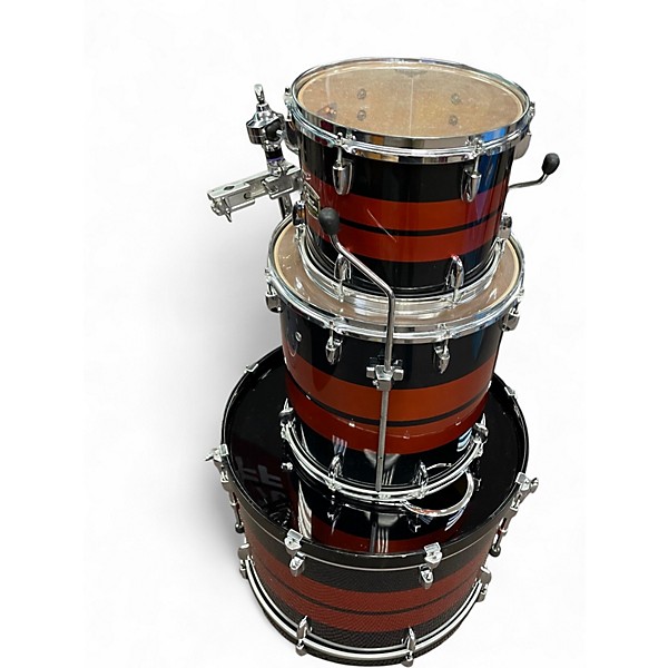 Used Yamaha 3 Piece Tour Custom Air Sealed Maple  Drum Kit