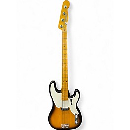 Used Fender American Vintage II Precision Bass Sunburst Electric Bass Guitar