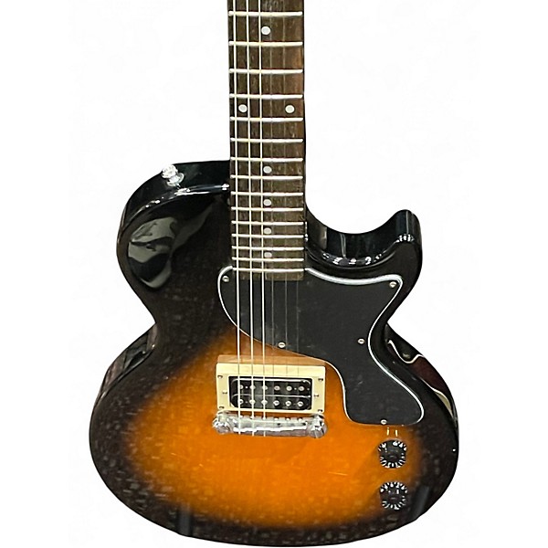 Used Epiphone Les Paul Junior Single Cut 2 Color Sunburst Solid Body Electric Guitar