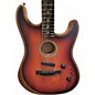 Used Fender American Acoustasonic Stratocaster Sunburst Acoustic Electric Guitar