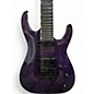 Used ESP LTD SH7ET Modern Metal Purple Solid Body Electric Guitar thumbnail
