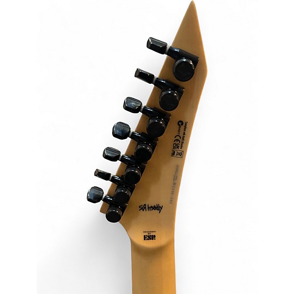 Used ESP LTD SH7ET Modern Metal Purple Solid Body Electric Guitar