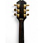 Used Epiphone J-200 EC Studio Transparent Ebony Burst Acoustic Electric Guitar