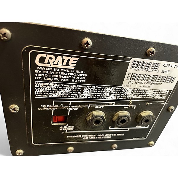 Used Crate BV412S Guitar Cabinet
