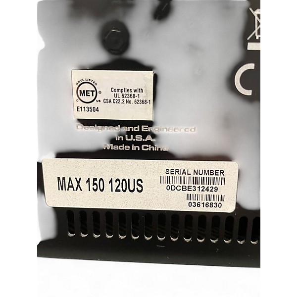 Used Peavey Max 150 Bass Combo Amp