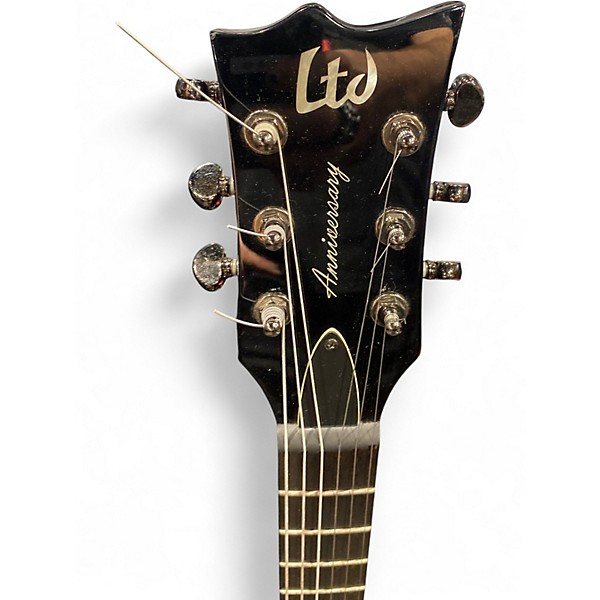 Used ESP LTD 35th Anniversary EC Black Solid Body Electric Guitar