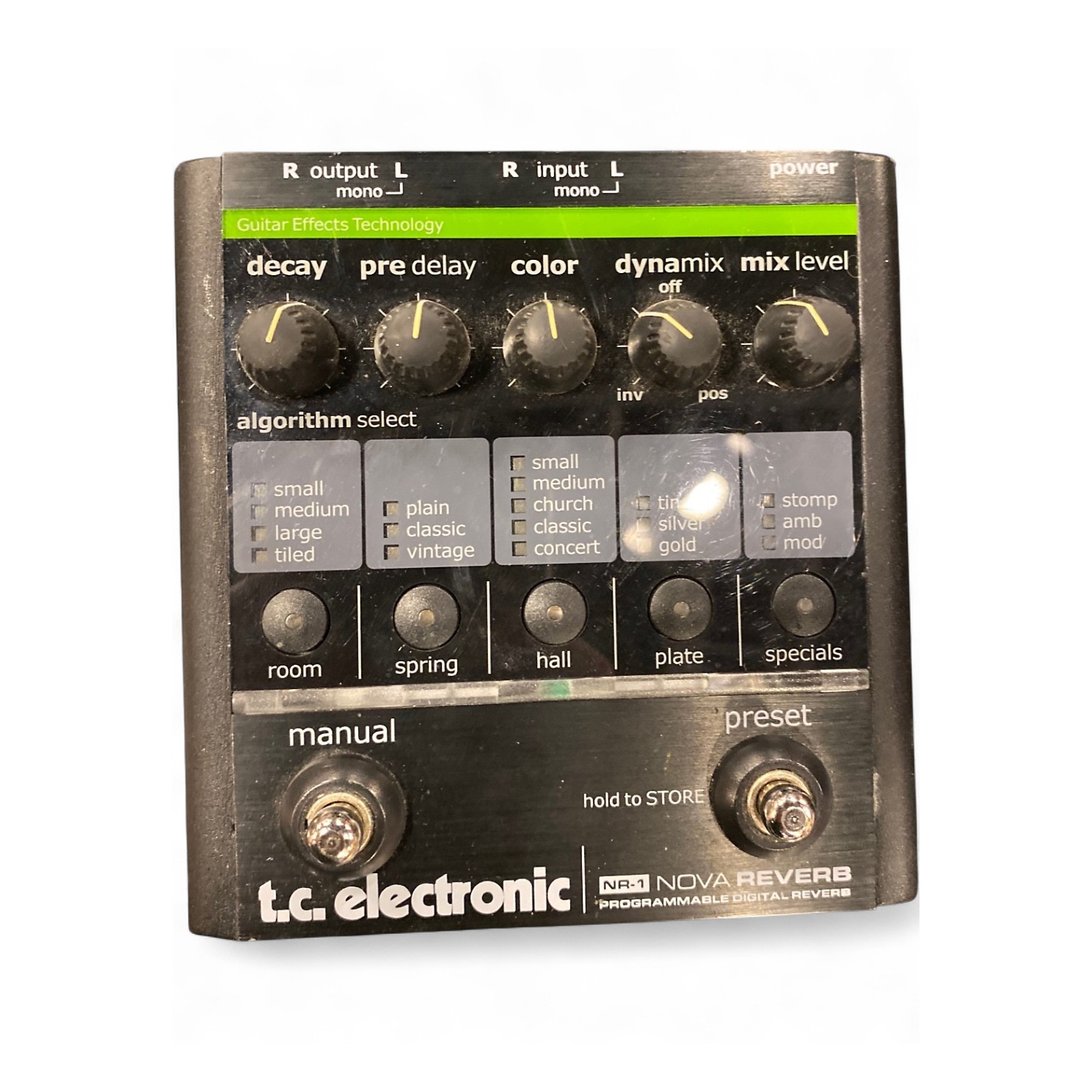 Used TC Electronic NR1 Nova Reverb Effect Pedal | Guitar Center
