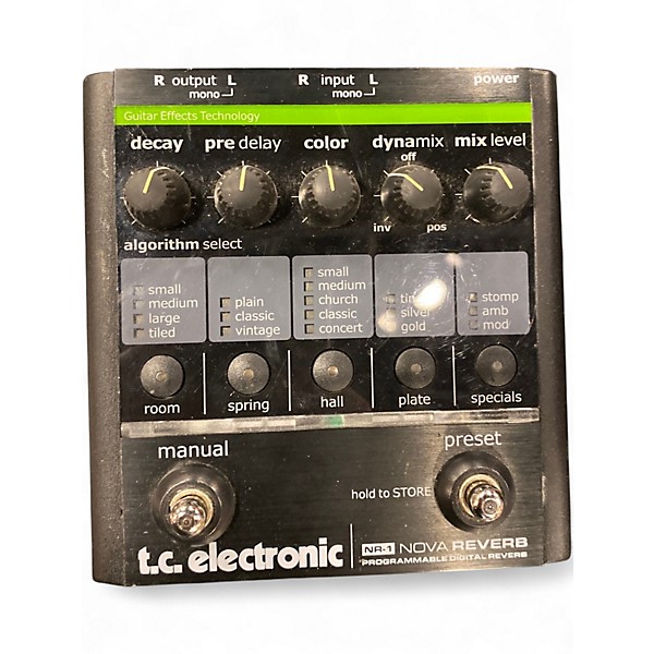 Used TC Electronic NR1 Nova Reverb Effect Pedal