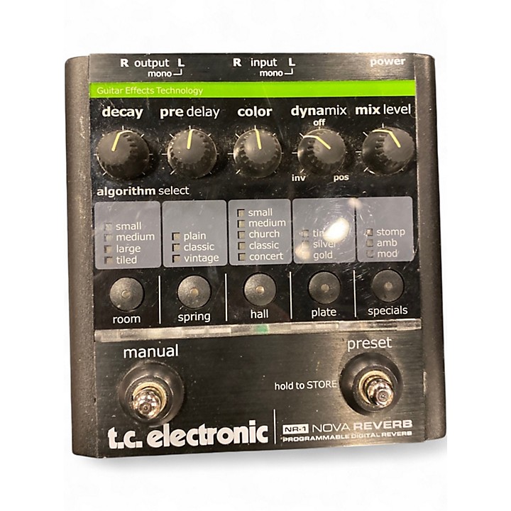 t.c. electronic NOVA Reverb NR-1 純正AC Used TC Electronic NR1 Nova Reverb Effect Pedal | Guitar Center