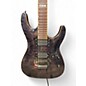 Used ESP LTD MH250 TRANS BLACK QUILTED MAPLE Solid Body Electric Guitar