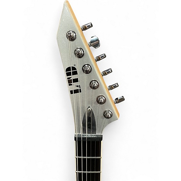 Used ESP ltd ksmg Ken Susi Silver Solid Body Electric Guitar