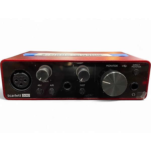 Used Focusrite Scarlett Solo Audio Interface