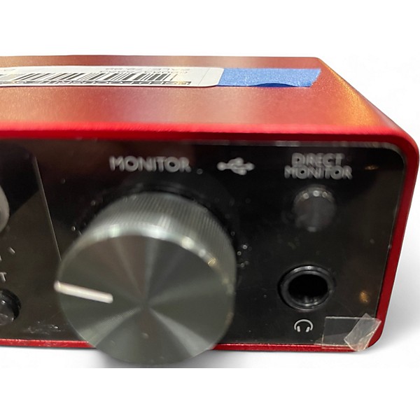 Used Focusrite Scarlett Solo Audio Interface