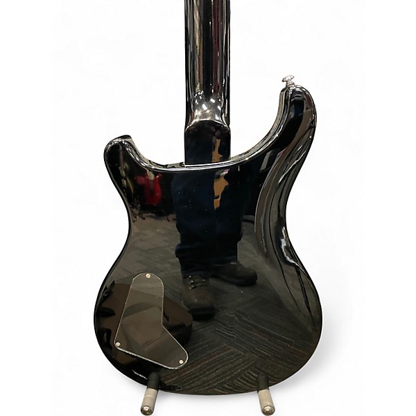 Used PRS SE Custom 22 Semi-Hollowbody Trans Black Hollow Body Electric Guitar