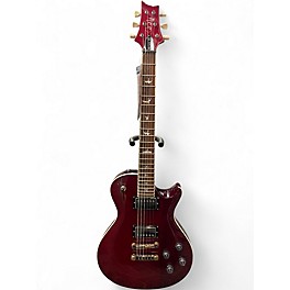 Used PRS SE Singlecut McCarty 594 Trans Red Solid Body Electric Guitar