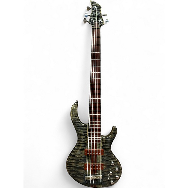 Used Fibenare Globe High Gloss Gray Electric Bass Guitar