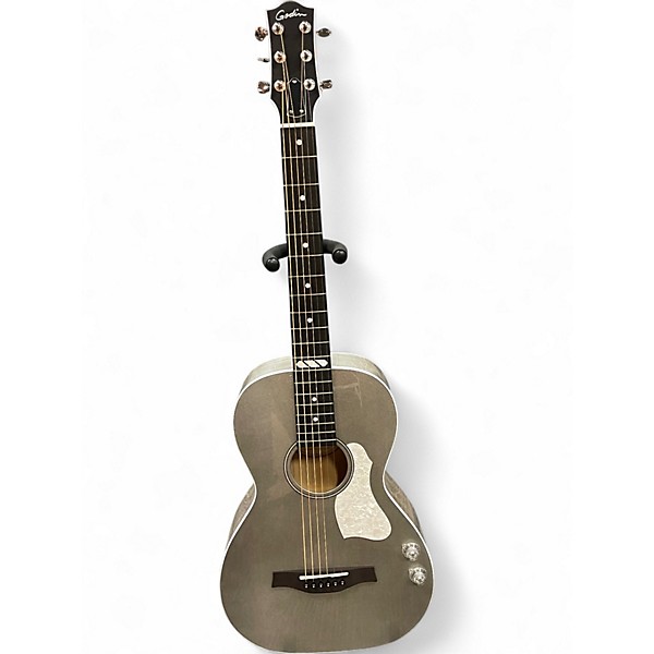 Used Godin RIALTO JR HG Q-DISCRETE SATINA GRAY Acoustic Electric Guitar