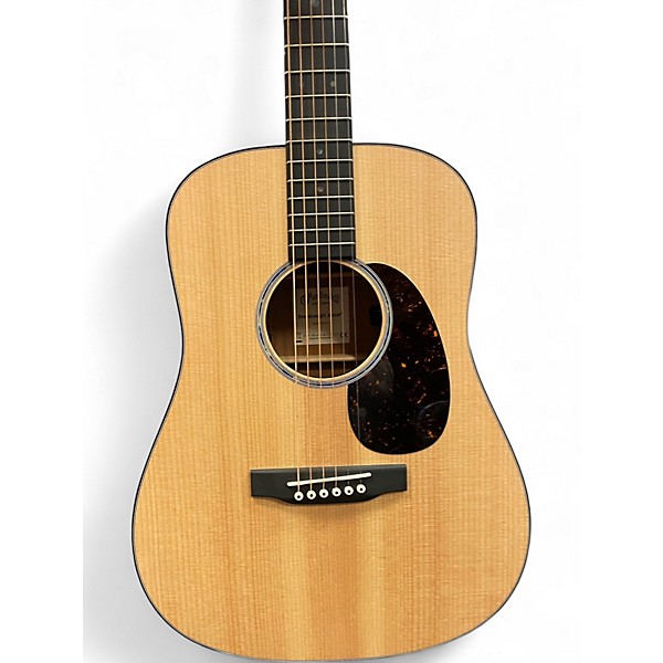 Used Martin DJRE Natural Acoustic Electric Guitar