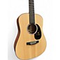 Used Martin DJRE Natural Acoustic Electric Guitar