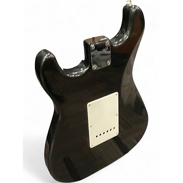 Used Squier Standard Stratocaster 2000's Black Solid Body Electric Guitar