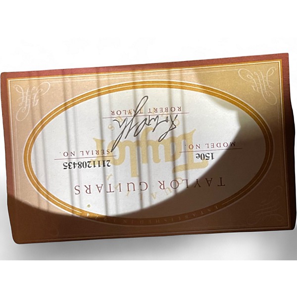 Used Taylor 150e Natural 12 String Acoustic Guitar