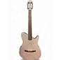 Used Ibanez FRH10N Rose Gold Metallic Classical Acoustic Electric Guitar thumbnail