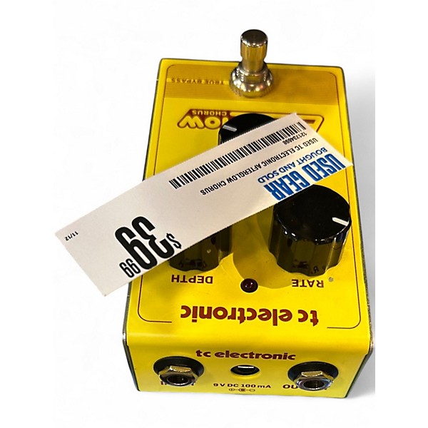 Used TC Electronic Afterglow Chorus Effect Pedal