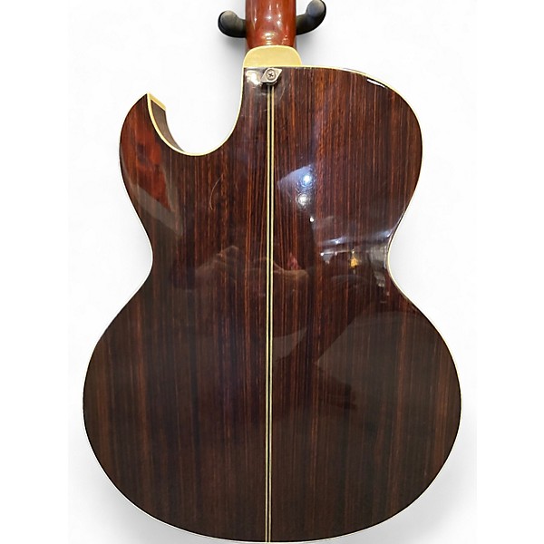 Vintage 1980s Washburn Monterey Sunburst Acoustic Electric Guitar