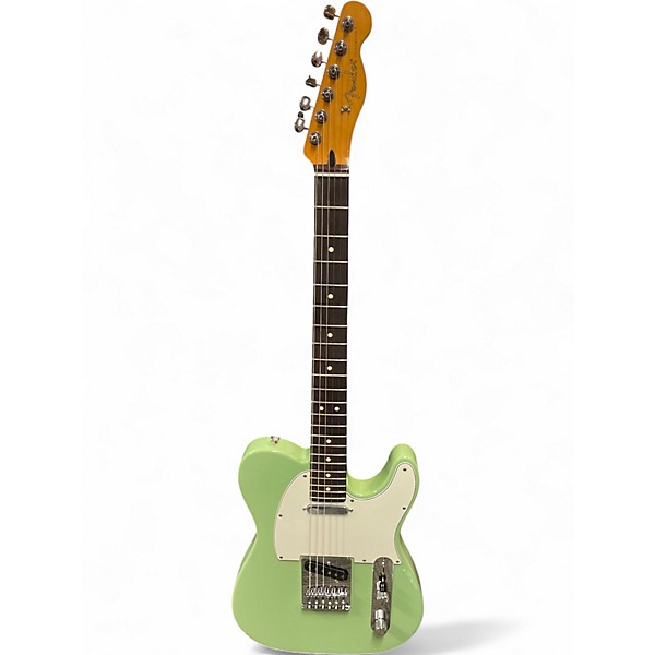 Used Fender Player Telecaster Green Solid Body Electric Guitar