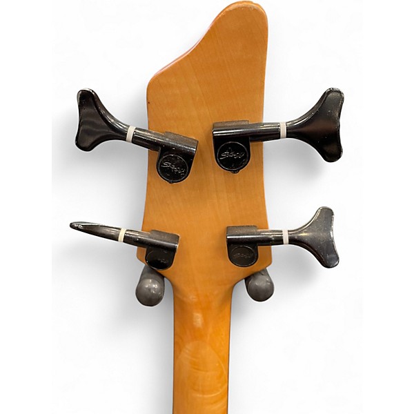 Used Stagg BC300 Red Electric Bass Guitar