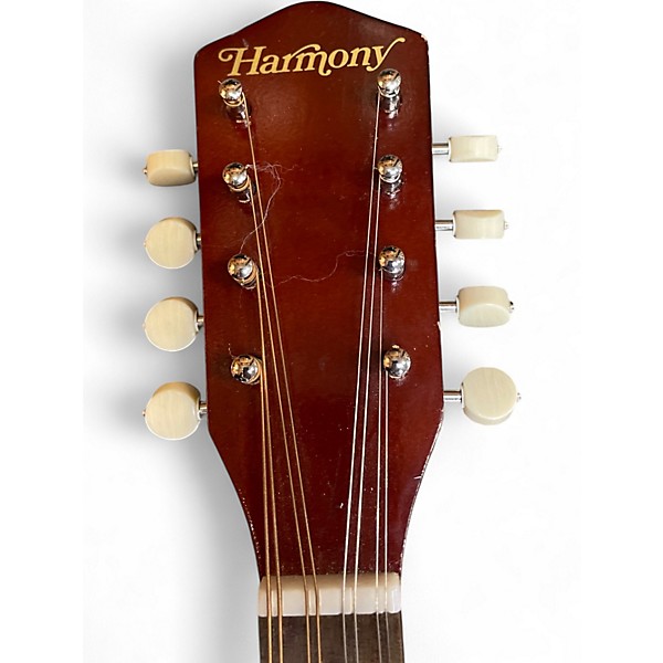 Used Harmony Madoline 2 Color Sunburst Mandolin