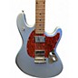 Used Sterling by Music Man STINGRAY SR50 FIREMIST SILVER Solid Body Electric Guitar