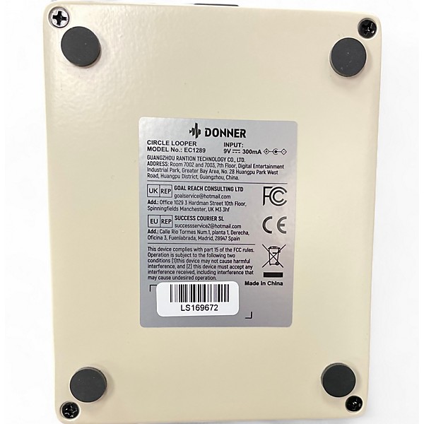 Used Donner Circle looper Pedal