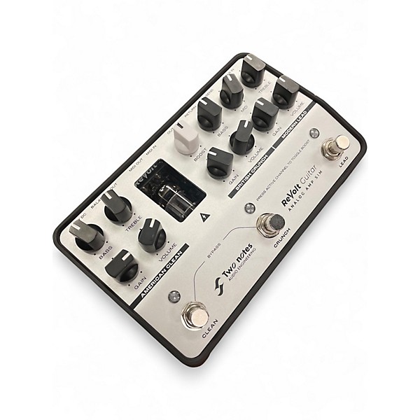 Used Two Notes REVOLT AMP SIMULATOR Effect Pedal Package