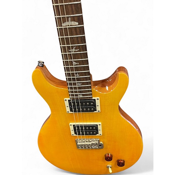 Used PRS Santana Signature Amber Solid Body Electric Guitar
