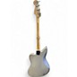 Used Squier jaguar Black and Silver Electric Bass Guitar thumbnail