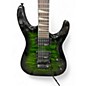 Used Jackson JS32 Dinky Trans Green Solid Body Electric Guitar