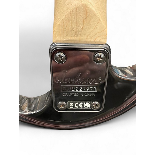 Used Jackson JS32 Dinky Trans Green Solid Body Electric Guitar