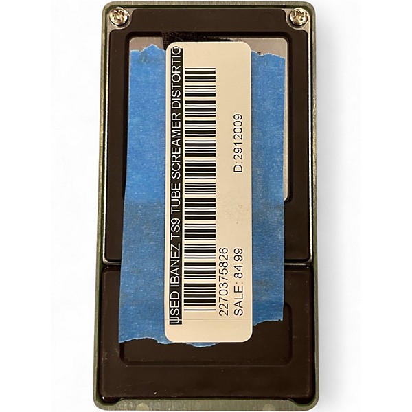 Used Ibanez TS9 Tube Screamer Distortion Effect Pedal