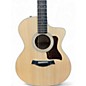 Used 2022 Taylor 214CE Natural Acoustic Electric Guitar