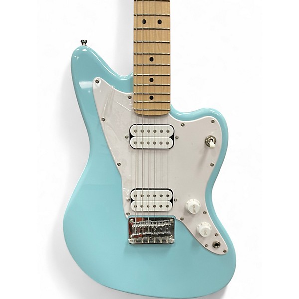 Used Squier MINI JAZZMASTER Daphne Blue Electric Guitar Daphne