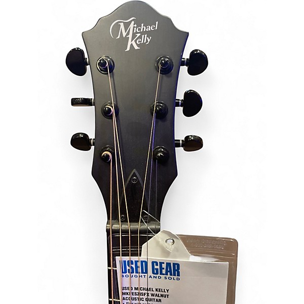 Used Michael Kelly MKFESZISFX Walnut Acoustic Guitar
