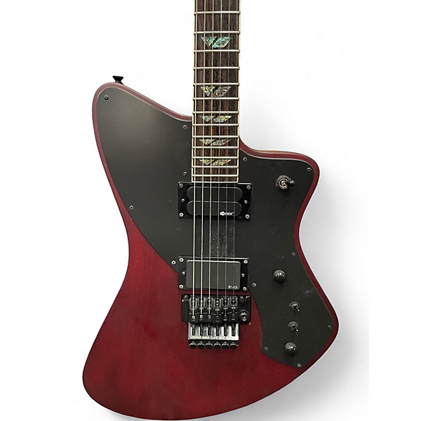 Used Fernandes VERTIGO DELUXE MAHOGANY STAIN Solid Body Electric Guitar